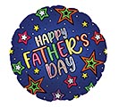 Related Product Image for 17&quot; HFD STAR PATTERN FATHER&#39;S DAY ROUND 