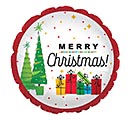 Related Product Image for 17&quot; XMA TREES AND PRESENTS CHRISTMAS 