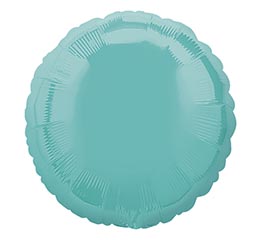 17&quot; ROBINS EGG BLUE ROUND SHAPE