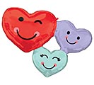 14&quot;INFLATED CUTE HEART TRIO