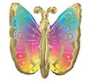 14&quot;INFLATED COLORFUL BUTTERFLY MINI SHAP