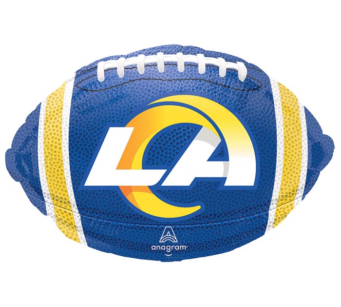 21 Los Angeles Rams NFL Helmet Foil Balloon