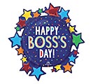 30&quot;PKG BOSS&#39;S DAY COLORFUL DOTS  STARS