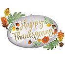 32&quot;PKG THANKSGIVING OVAL MARQUEE SHAPE