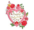 14&quot;INFLATED HVD FLORAL MINI SHAPE