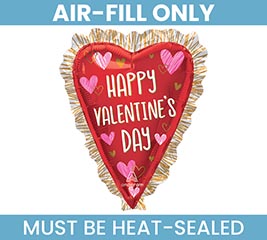 14&quot;FLAT HVD ELONGATED HEART MINI SHAPE