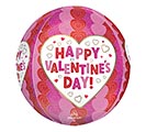 16&quot;PKG ORBZ HVD WRAPPED IN HEARTS