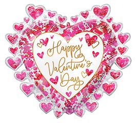 29&quot;PKG HVD HEARTFUL VALENTINE&#39;S DAY