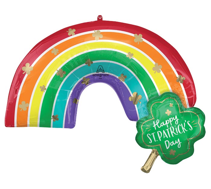 Balloon Foil St. Patricks Day Leaping Leprechaun