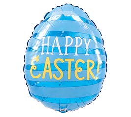 16&quot; BUNNY EGG SHAPE FOIL BALLOON