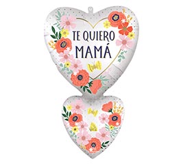31&quot;PKG SATIN TE QUIERO MAMA BLOOMS