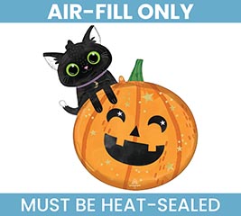 14&quot; CAT AND PUMPKIN MINI SHAPE