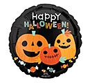 9&quot; INFLATED CLASSIC HALLOWEEN PUMPKINS