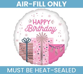 9&quot; FLAT PASTEL BIRTHDAY MINI BALLOON