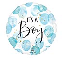 4&quot;INFLATED BBY BOY WATERCOLOR BLUE