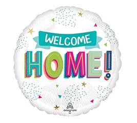 17&quot; PKG WELCOME HOME BALLOON