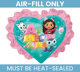 14&quot; GABBY&#39;S DOLLHOUSE MINI HEART SHAPE