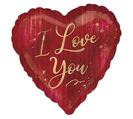 28&quot;PKG I LOVE YOU ROUGE HEART