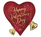 14&quot;INFLATED HVD VALENTINE ROUGE HEART
