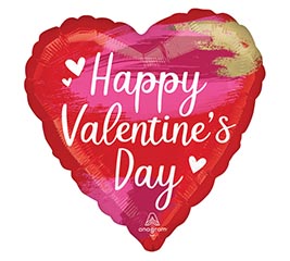 4&quot;INFLATED HVD ARTISTIC TOUCH HEART