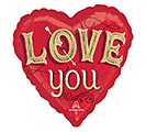 Customers also bought 9&quot;INFLATED JUST MY TYPE LOVE YOU HEART product image 