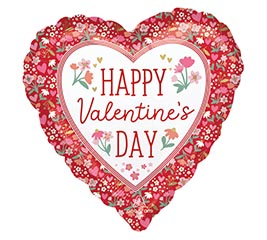 9&quot;INFLATED HVD BOHO VALENTINE&#39;S DAY