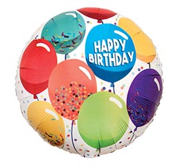 17&quot;PKG HBD CELEBRATION