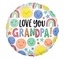Related Product Image for 17&quot; LOVE YOU GRANDPA HAPPY FACES 
