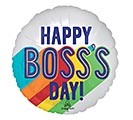 Related Product Image for 9&quot; INFLATED BOSS&#39;S DAY SATIN STRIPES 