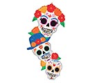 Related Product Image for 41&quot;PKG DAY OF THE DEAD SUGAR SKULLS 