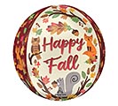 Related Product Image for 16&quot;PKG ORBZ SATIN HAPPY FALL CRITTERS 