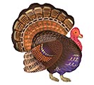 Related Product Image for 32&quot;PKG THANKFUL TURKEY SHAPE 