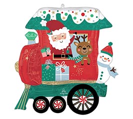 28&quot;PKG XMA NORTH POLE EXPRESS TRAIN SHA