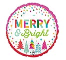 Related Product Image for 17&quot; XMA MERRY AND BRIGHT COLORFUL 