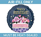Related Product Image for 9&quot; ANN HAPPY ANNIVERSARY CAKE FLOWERS 