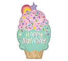 Customers also bought 30&quot;PKG ICE CREAM PARTY BIRTHDAY SHAPE product image 