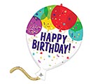 Related Product Image for 26&quot;PKG HAPPY BIRTHDAY BALLOON SHAPE 