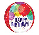 Related Product Image for 16&quot;PKG ORBZ BIRTHDAY BALLOONS 