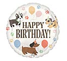 Related Product Image for 17&quot;PKG HBD PAWSOME PARTY DOGS 
