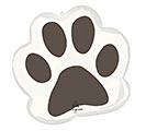 Related Product Image for 23&quot;PKG PAWSOME PARTY DOG PAW PRINT SHAPE 