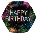 Related Product Image for 23&quot;PKG HBD LET&#39;S GLOW CRAZY HEXAGON SHAP 