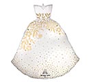 Related Product Image for 29&quot;PKG SATIN LET&#39;S TOAST WEDDING DRESS 