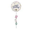 Related Product Image for 69&quot;PKG HBD CONFETTI SPRINKLE AIRWALKER 