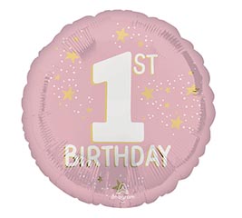17&quot;PKG 1ST HBD LITTLE MISS ONE-DERFUL