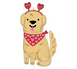 36" PKG DOGGONE CUTE DOG SHAPE BALLOON