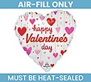 Related Product Image for 4&quot; FLAT SATIN DANGLING HEARTS 