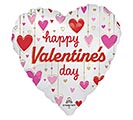 Related Product Image for 17&quot; HVD SATIN DANGLING HEARTS SATIN LUXE 