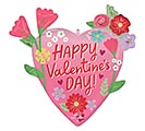 Related Product Image for 28&quot; HVD SENDING FLOWERS SUPERSHAPE 