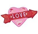 Related Product Image for 42&quot; HVD RETRO LOVE ARROW SUPERSHAPE 