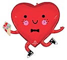 Related Product Image for 28&quot; HVD HAPPY HEART GUY SUPERSHAPE 